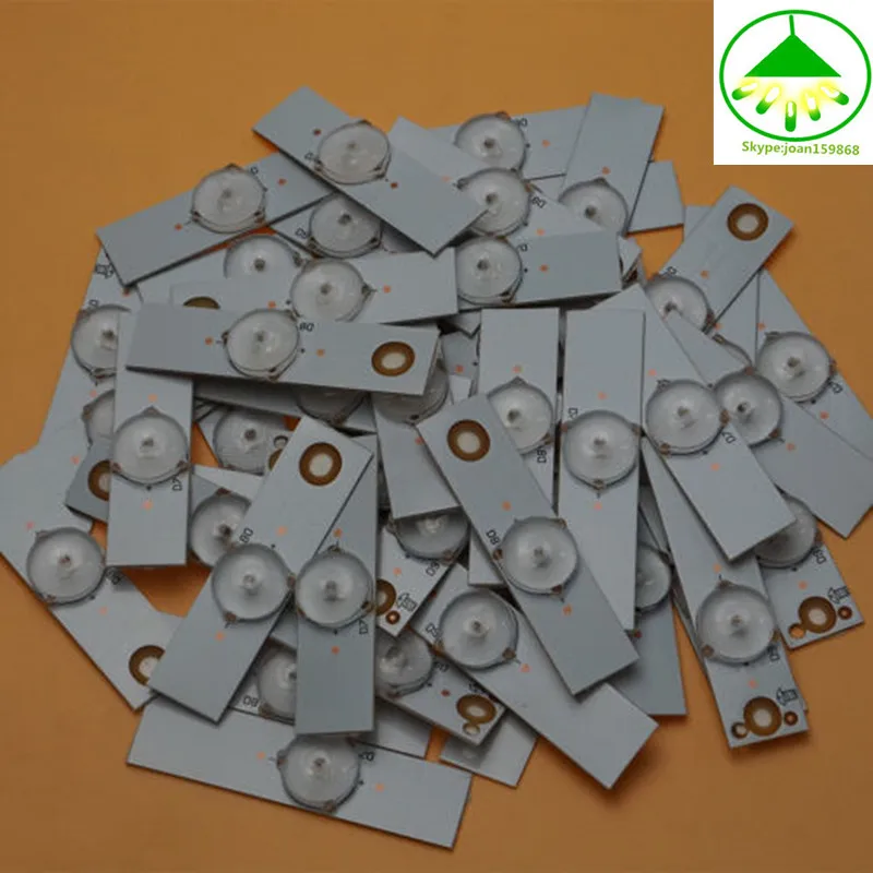 Dolity 20 шт. 6 в SMD лампы с оптическими линзами Fliter для 32-65 дюймов светодиодный телевизор ремонт