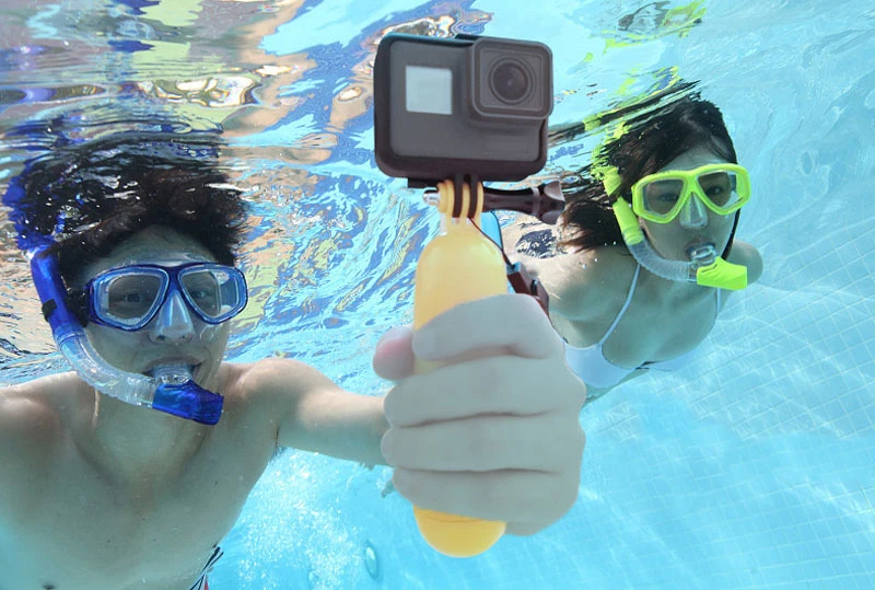 Gopro поплавок ручной монопод рукоятка Gopro аксессуары для Hero 7 6 5 4 Session 4K SJCAM SJ4000 SJ5000 Экшн-камера