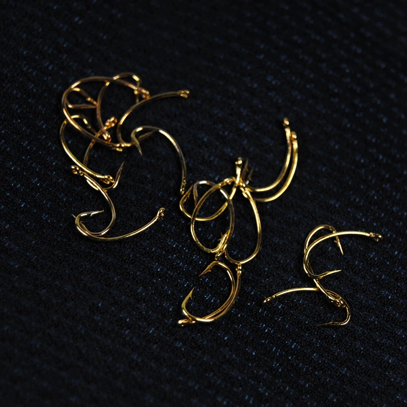 #14 золотистый цвет Nymph Stonefly Scud креветка Летающая искусственная микро шип кованый