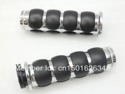 Хромированные ручные ручки с шипами 1 &quotдля Yamaha Road Royal V-Star V-Max Virago R1 R6 Honda GL 1500 1800