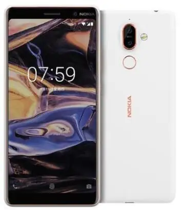 White Nokia 7 Plus Snapdragon 660 rom 64G Мобильный телефон 6,0 ''FHD 2160*1080 Восьмиядерный мобильный телефон 3800 мАч 4G LTE NFC Смартфон - Цвет: White
