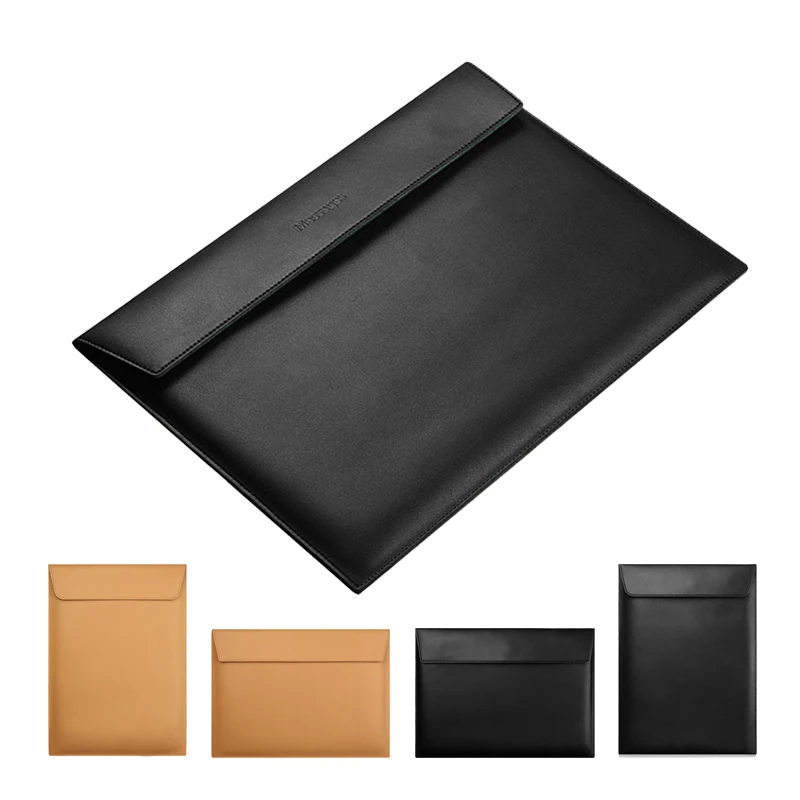 Чехол конверт из искусственной кожи для Apple Macbook Air 11 Retina 12 13 15 Pro A1706 A1708 A1707|case for apple
