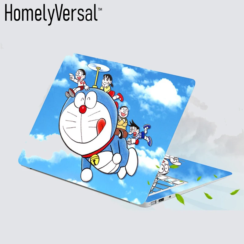 Забавная симпатичная трехсторонняя наклейка для ноутбука Macbook air pro retina 11 13 15 17