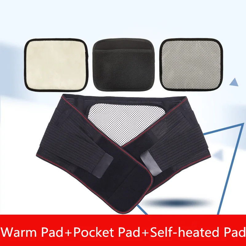 Поясничная нижняя часть спины и поддерживающий пояс с 3 функциональными