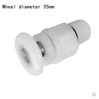 8pcs shower door roller wheel diameter25mm door pulleys glass thickness4 6mm