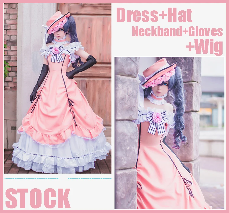 [Фото] Аниме обувь для костюма графа Сиэля фантомхайва из платье девочек вечерние