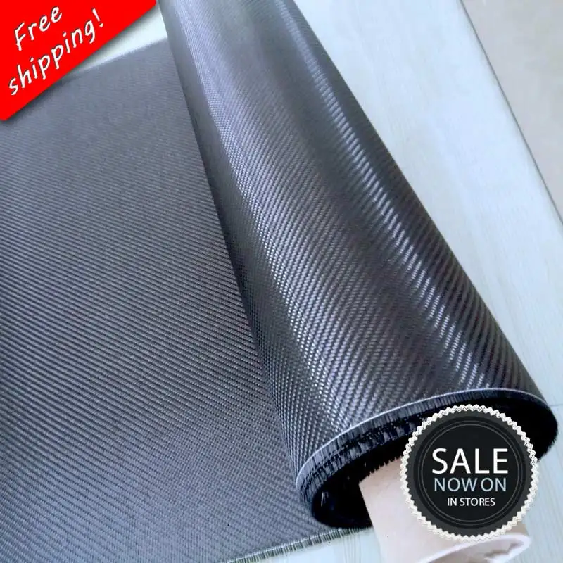 

100% Real Carbon Fiber Cloth 32"/82cm width 3K 200gsm 240gsm 2x2 twill Honeycomb Hybrid Carbon Kevlar Fabric [SHIP BY ROLL UP]