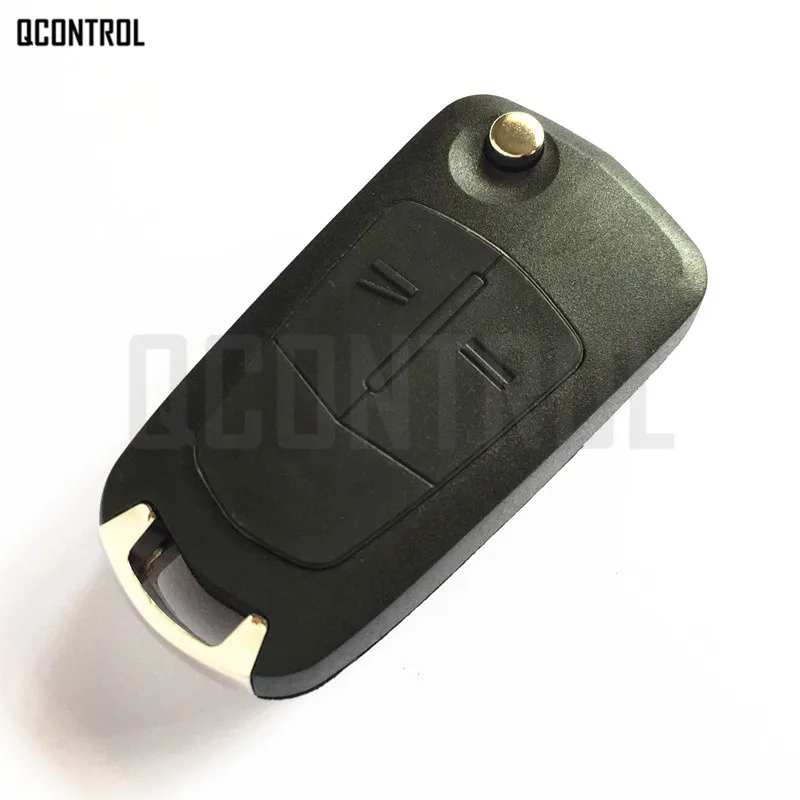 QCONTROL Автомобильный Дистанционный ключ для Opel Vauxhall Antara 2 кнопки контроллер