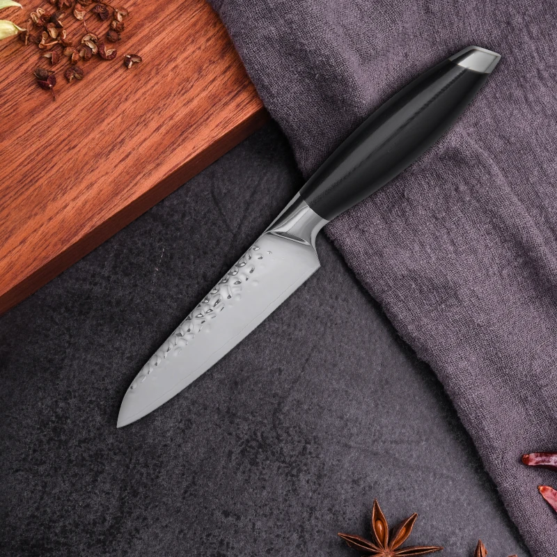 5 &quotнож для фруктов Профессиональные Кухонные ножи из стали 440C кованый кухонный