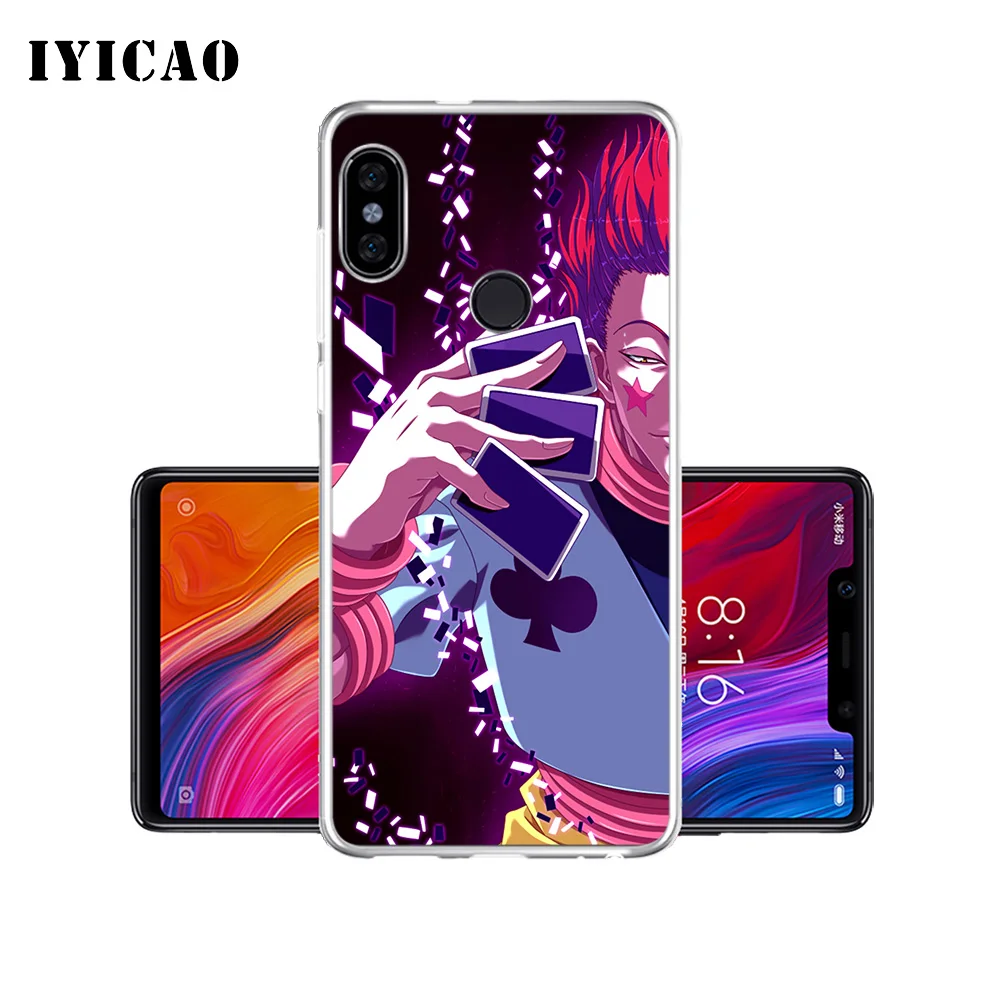 Мягкий силиконовый чехол IYICAO Hisoka hunter x Для Xiaomi Mi 9 8 SE 6 A1 A2 Lite F1 MIX2S MIX3 из