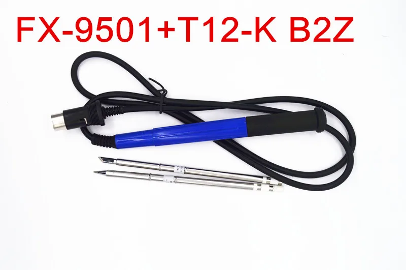 Фото Наконечники NOVFIX T12 с ручкой 9501 для паяльной станции Hakko FX951 950, 2 шт. №4
