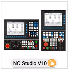 ЧПУ контроллер 4-6Axis деревообрабатывающий станок контроллер+ компьютер NC65C+ Программное обеспечение NCstudio