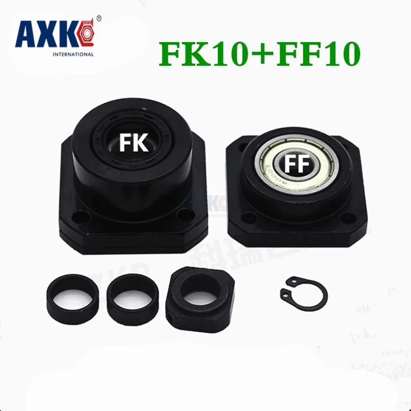Набор FK10 FF10: 1 шт. и FF10 для SFU1204 шариковый винтовой Конец опоры CNC запчасти | Линейные направляющие -32848725384