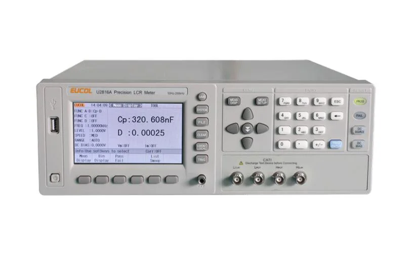 Новый прецизионный LCR тестер U2816A 50 Гц 200 кГц Разрешение: 1 МГц|Измерители