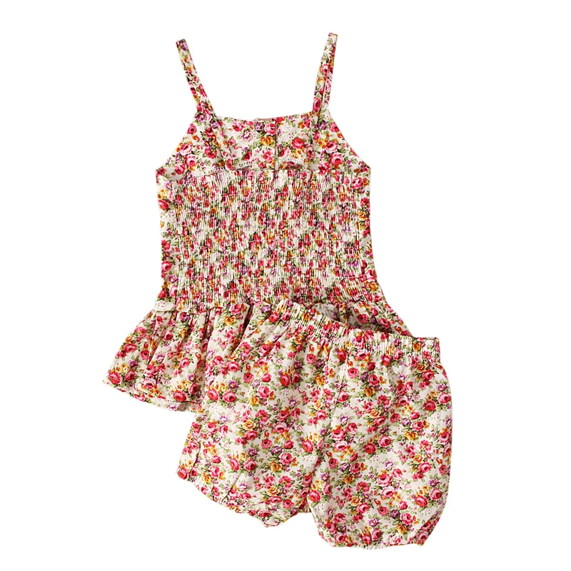 Rorychen/комплект одежды для новорожденных девочек летнее платье без рукавов с