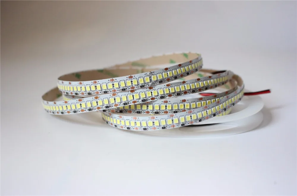 2835 SMD 240 светодиодов/м DC12V Светодиодная гибкая полоса 5 м в длину 120 Вт белая