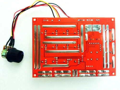 10 50V 60A DC мотор управления скоростью ШИМ HHO RC контроллер 12V 24V 48V 3000W макс|Контроллер