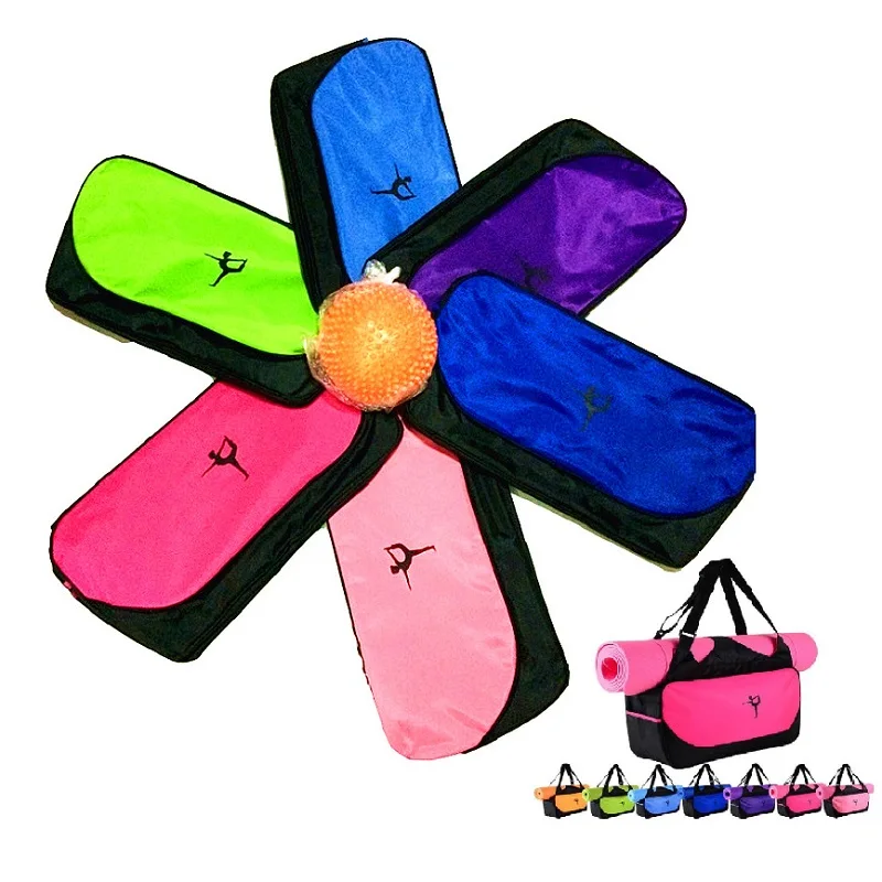 Популярная многофункциональная сумка для йоги коврик тренажерного зала рюкзак