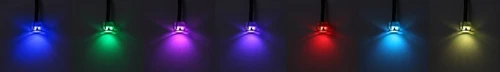 changeable QACA Outdoor Deck Lights In Ground LED Lamps for Walkway, Garden Yard, Driveway, Pool Area, Paths B109 - Испускаемый цвет: changeable