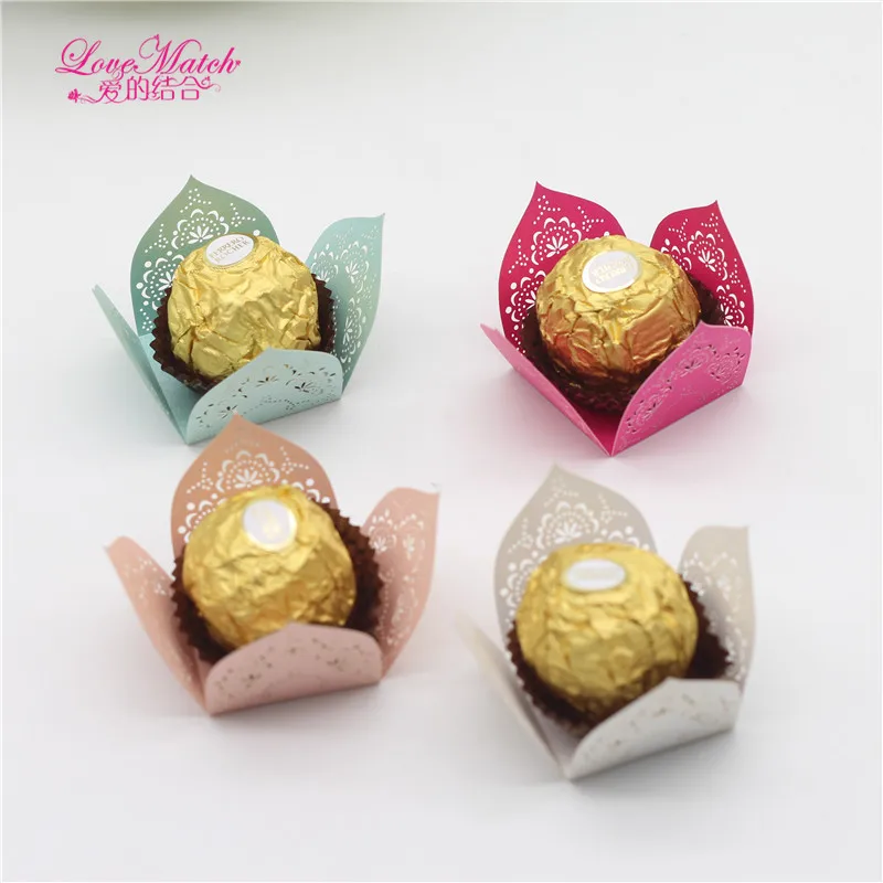 Love Match 50 шт. лазерная резка конфетная коробка свадебные сувениры и подарки