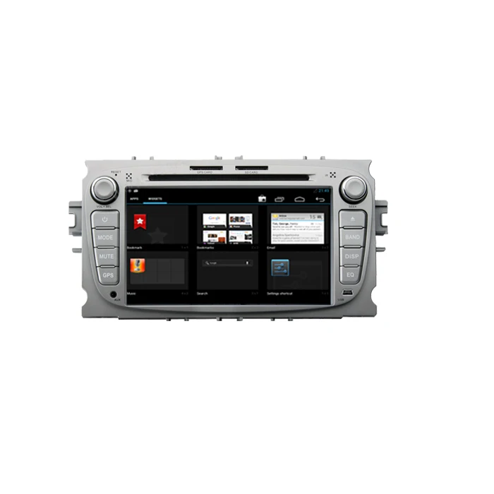 В тире Android 4.2.2 Автомобильный GPS Bluetooth Wi-Fi Радио Ford Mondeo с ПК Стерео Micro USB