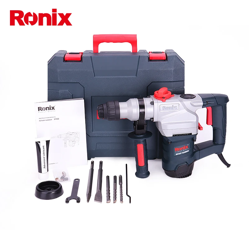 Ronix новая модель 2702 1100 Вт электроинструменты вращающийся молоток Сучжоу дрель 28