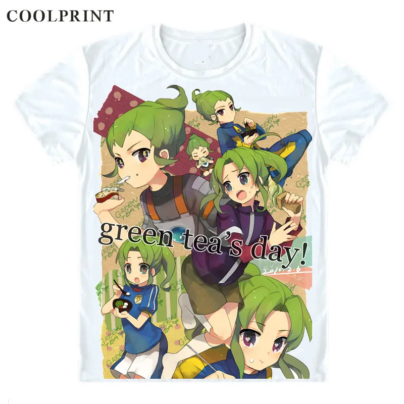 Мужская футболка Coolprint Midorikawa Ryuuji Inazuma Eleven Ares no Tenbin Повседневная премиум класса с