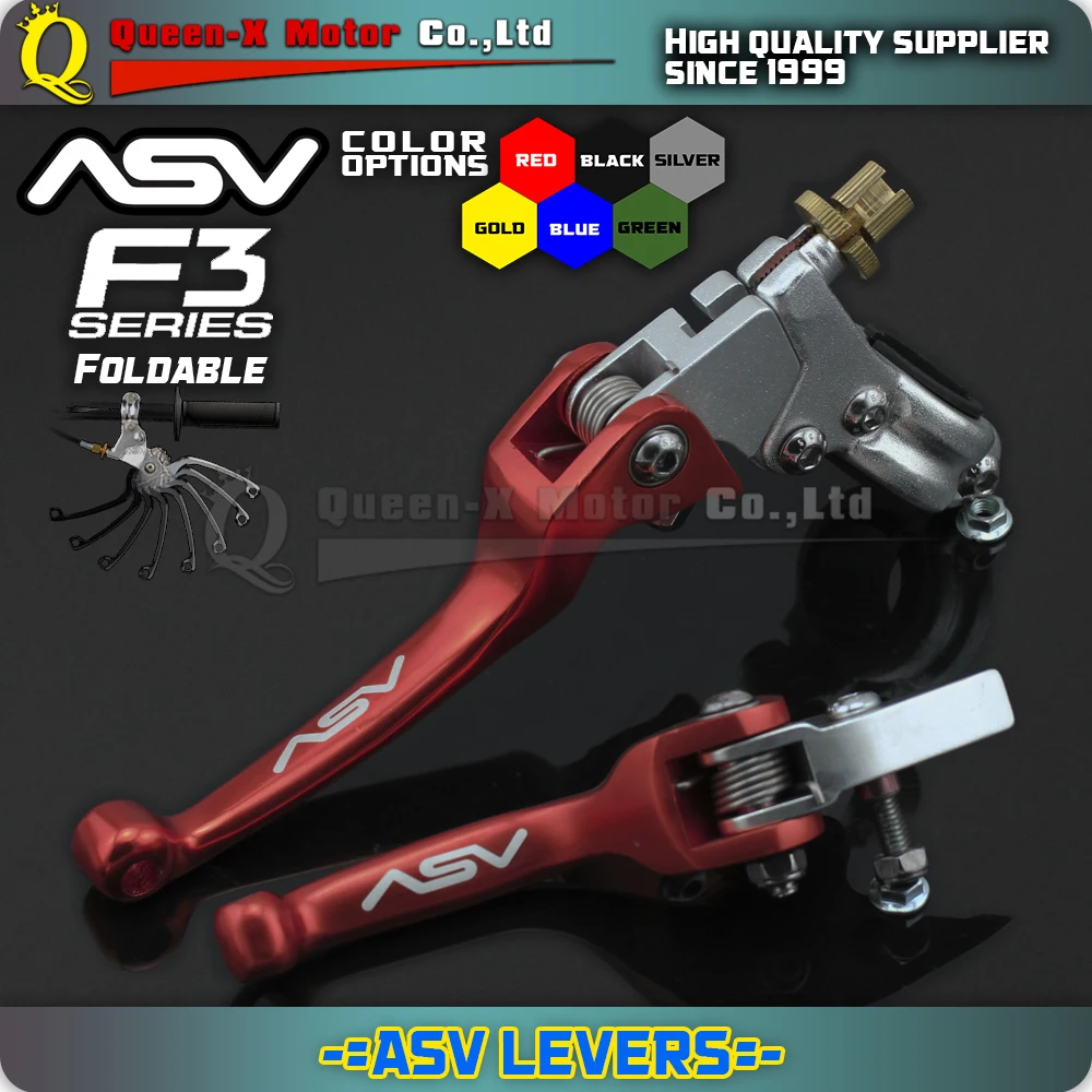 ASV F3 Series 1ST складные легированные аксессуары для мотокросса питбайка грязи
