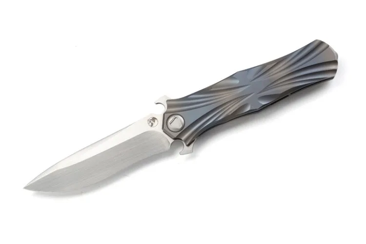 Складной нож VENOM Kevin John T Series M390 с титановой ручкой Керамический шарикоподшипник