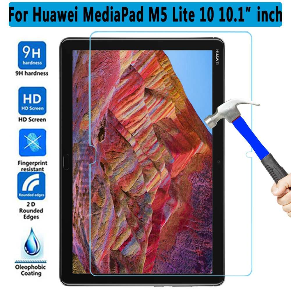 Закаленное стекло для планшета Huawei Mediapad M5 Lite 10 1 дюйма BAH2 W09/L09/W19 защита экрана 9H