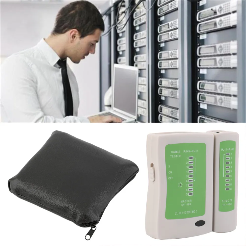 Профессиональный RJ45 RJ11 RJ12 CAT5 UTP сетевой LAN USB кабель тестовый er детектор удаленные