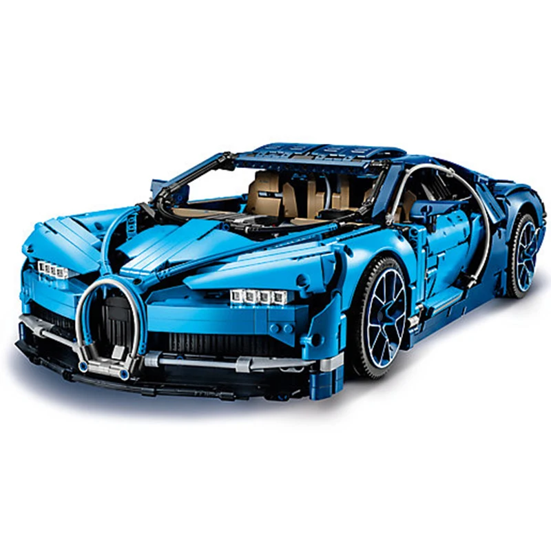 Bugatti Chiron комплекты гоночных автомобилей 4031 шт. совместимы со строительными блоками серии Technic модели кирпичных игрушек для детей