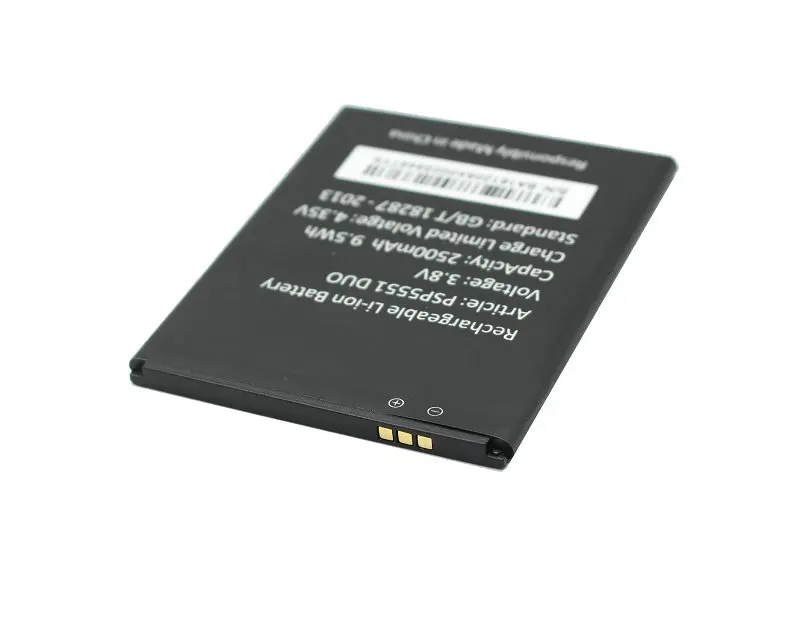 Сменный аккумулятор Ciszean 10 шт./лот для Prestigio Grace S5 LTE PSP5551 DUO PSP 5551 2500 мАч батареи|battery