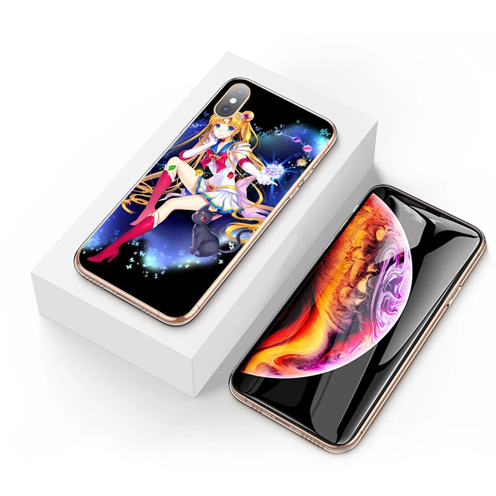 Твердый чехол для телефона Lavaza Sailor Moon Mercury Apple iPhone 6 6s 7 8 Plus X 5 5S SE чехлы XS Max XR |