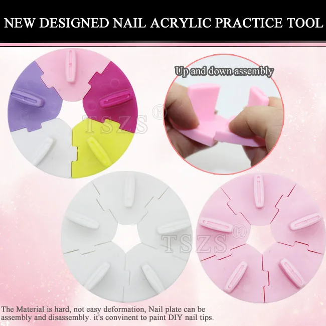 1 шт./лот новый набор инструментов для дизайна ногтей EVA|tips display|tip setset tools |