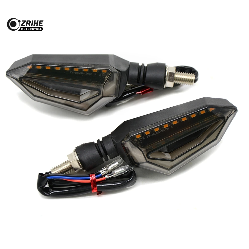 2 шт./1 пара Универсальный светодиодный сигнальный фонарь для мотоцикла Yamaha YZF1000 MT