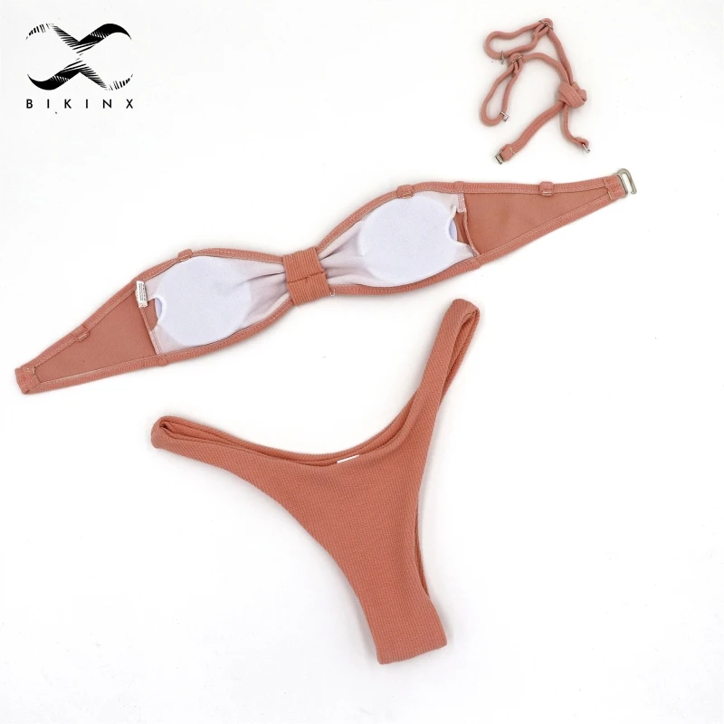 Bikinx бразильский экстремальное бикини микро-костюм из двух предметов сексуальные