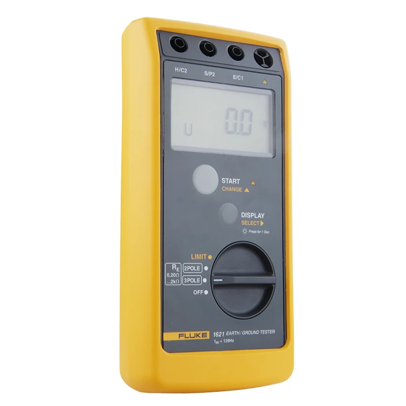 Fluke 1621 Гео земля наземный тестер F1621 с красным/желтым кабелем катушка и ногтей для