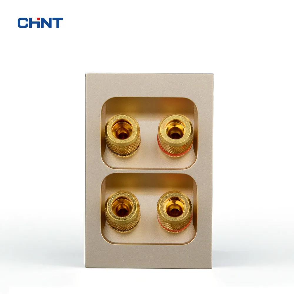 CHINT Wall Switch Socket функциональная клавиша 120 Type 9L аудио розетка (четыре конца вы)