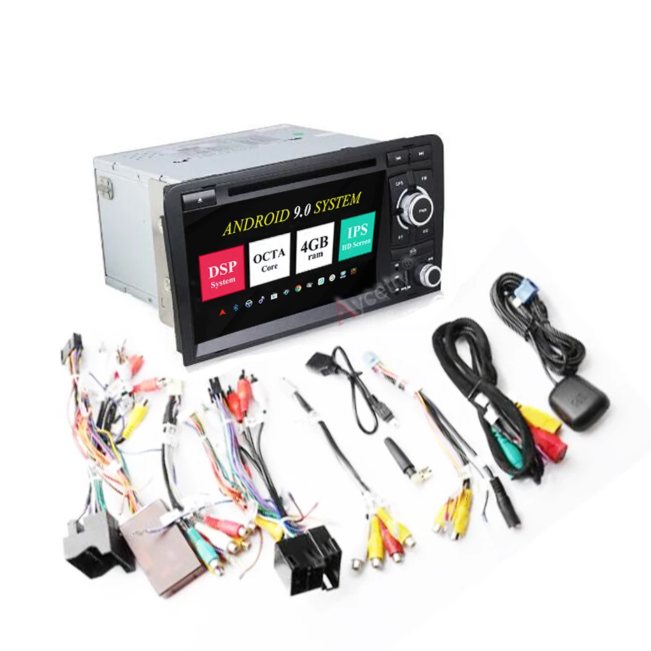 8 ядерный 4G 64G Android 9,0 2 Din автомобильный DVD gps для Audi A3 8P S3 RS3 Sportback 2011 Автомобильный мультимедийный плеер стерео радио wif obd2 dvr