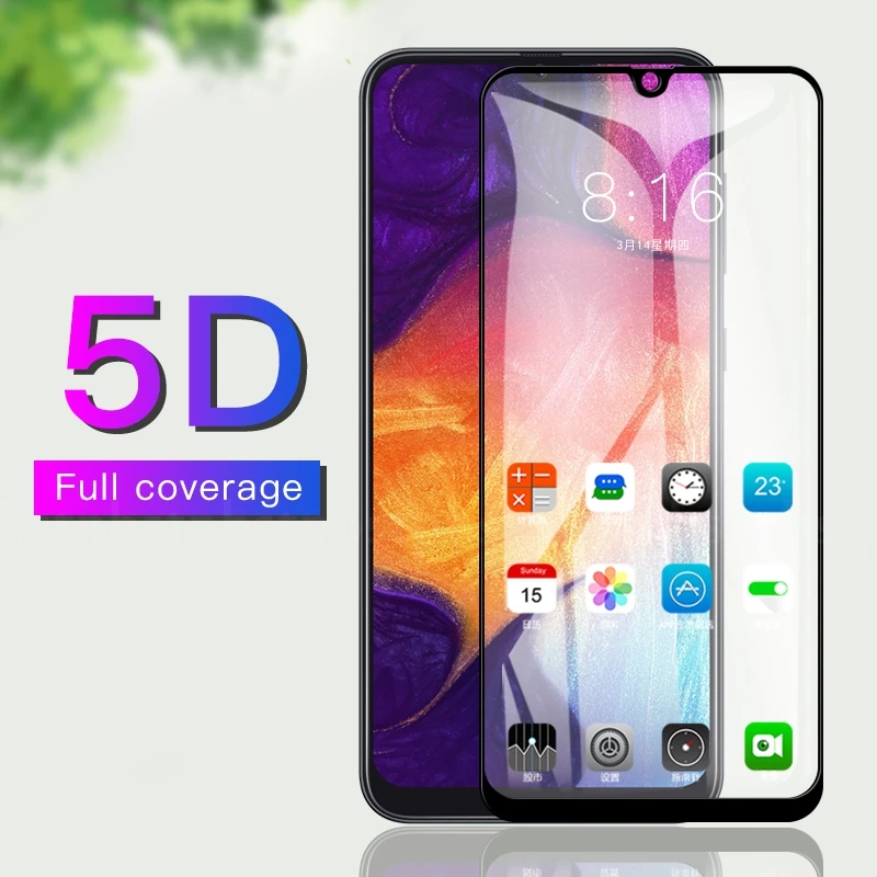 5D Curved Tempered Glass Screen Protector For Samsung Galaxy S7 A6 A8 Plus J4 J6 J7 J8 2018 J330 J530 J730 Protective | Мобильные