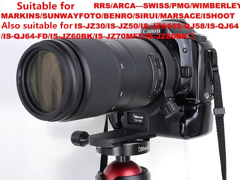 Крепежное кольцо для крепления штатива для объектива Tamron 100-400 мм f/4,5-6,3 Di VC USD(A035) нижняя часть ARCA Fit быстросъемная пластина