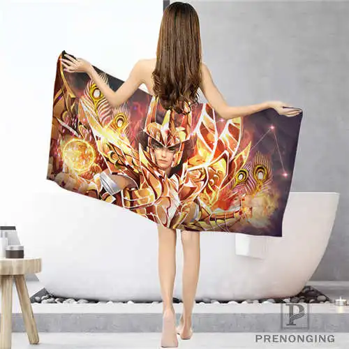 Face or Bath Towel Изготовленный На Заказ святая Сейя мистическая одежда(1) тряпка для ванной комнаты Полотенца s уход за кожей лица Полотенца/ванна Полотенца душ Полотенца s Размеры 33x74 см/72x143 см#18-12-16-01-9 - Цвет: Face or Bath Towel