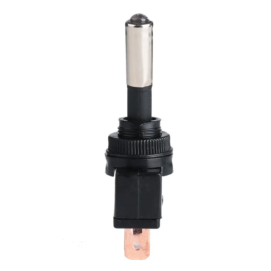 4 шт. 12 В 20A Авто Красный светодиод Переключить кулисный переключатель 3Pin SPST ON/OFF