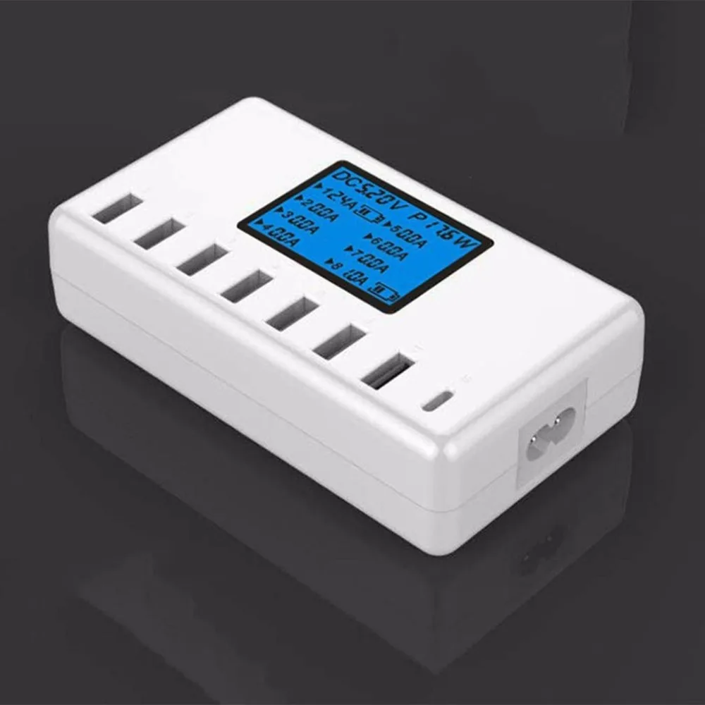 8 Порты и разъёмы для быстрой зарядки с usb портом Зарядное устройство типа C & QC 3 0