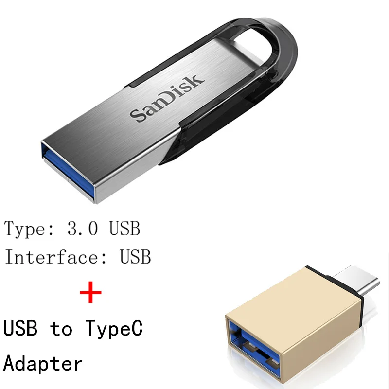 CZ73-B Двойной Флеш-накопитель SanDisk флеш-накопитель USB 3,0 128 Гб 64 ГБ 32 ГБ оперативной памяти, 16 Гб встроенной памяти, 150 МБ/с. ультра талант флеш-накопитель флеш-накопителей и флеш-накопитель флэш-диск U диск для ПК - Цвет: CZ73-B