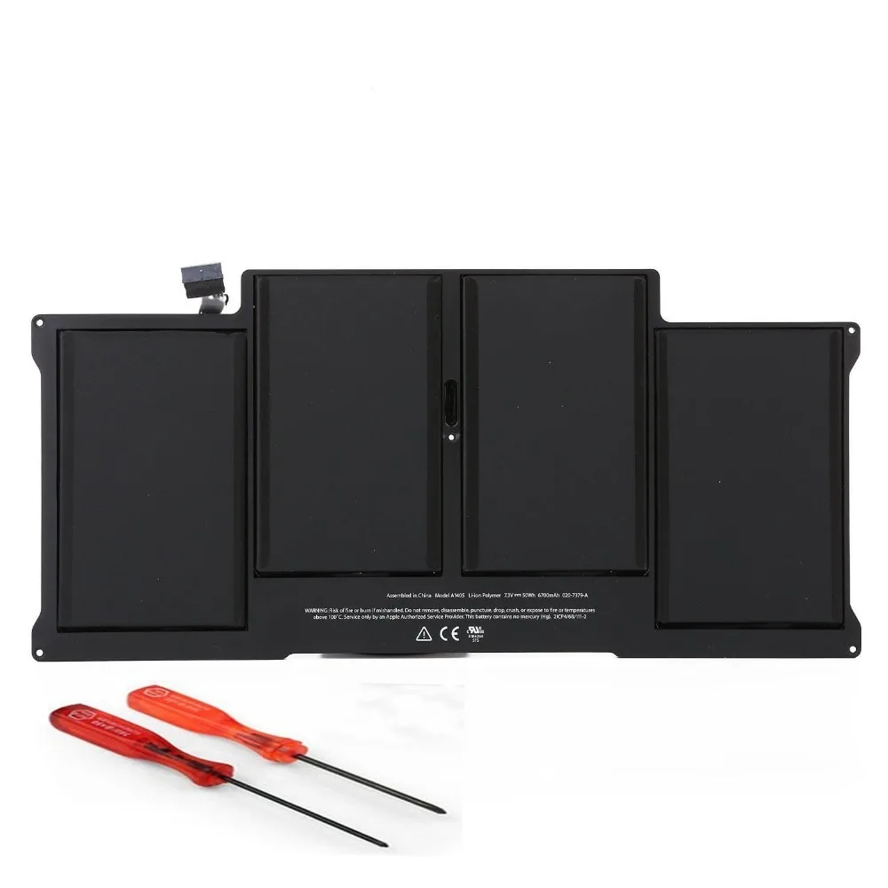 Оригинальная батарея для MacBook Air 13 дюймов модель A1369 Mid 2011 A1466 A1405 аккумулятор 020 7379 A