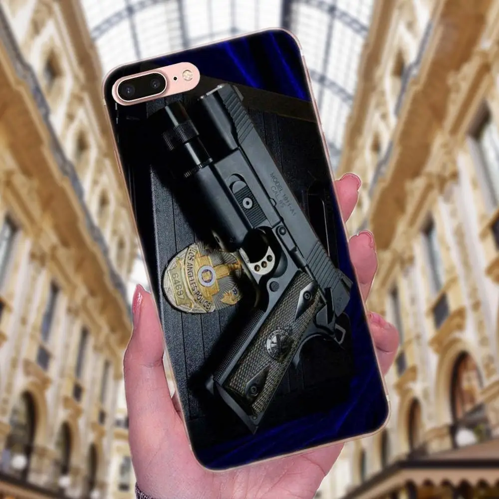 Спрингфилд пистолет для Xiaomi Redmi Note 2 3 3S 4 4A 4X 5 5A 6 6A Pro Plus распродажа чехол телефона |