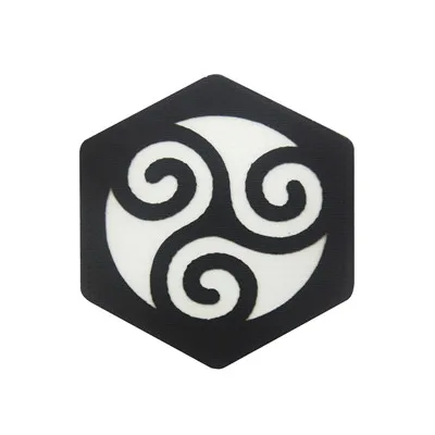 6 Викинг Компас Vegvisir Тактический Патч Скандинавская Руна Aegishjalmr светящийся патч языческий Викинг металлический языческий знак - Цвет: 6