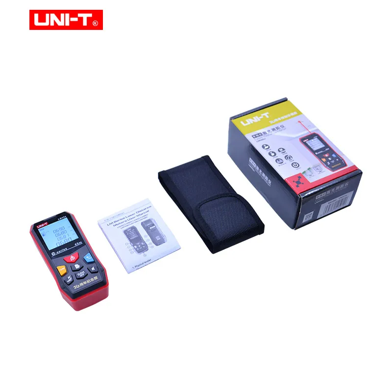 Лазерный дальномер UNI-T LM45e LM60e цифровой лазерный 45 м/60 м с добавлением/вычитанием